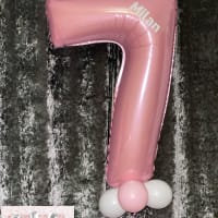 Personalised Number Balloons