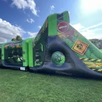 75ft Toxic Themed Obstacle Course