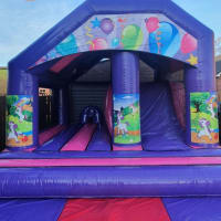 Play N Slide Purple Bouncy Castle - Unicorn Theme