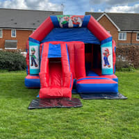 Mario Combo Bouncy Castle With Slide