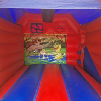 15ft X 15ft Jungle Themed Bouncy Castle