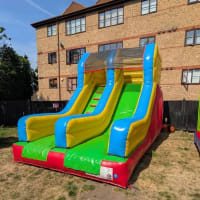 Multicoloured 8ft Platform Slide