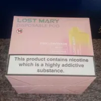 Lost Mary Pink Lemonade Bm600 Disposable Pods