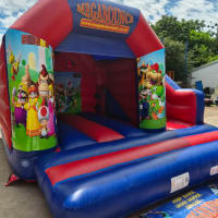 15ft X 15ft Super Mario Themed Bouncy Castle