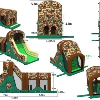 Army Obstacle Course Extreme 40ft