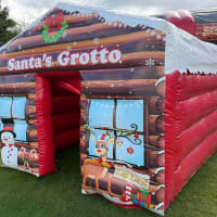 Inflatable Santas Grotto Hire