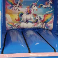 Unicorn Bouncy Castle Back Wall Artwork Hichcliffe Club Highcliffe Dorset