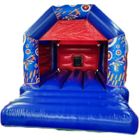 Nerf Bouncy Castle And Shooting Range Package