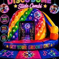Helter Twist Disco Dome With Slide