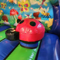 Hungry Caterpiller  Disco Activity Bouncy Castle