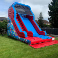 Inflatable High Slide And Any Combi Bouncy Castle