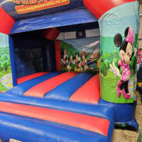 10ft X 12ft Mickey Mouse Interchangeable Bouncy Castle