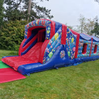 Obstacle Course Inflatable Activity Bouncy Castle Sittingbourne Swale Kent Medway