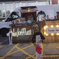 Waffle Stick Stand Hire  Waffles Hire