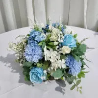 Blue And White Flowers