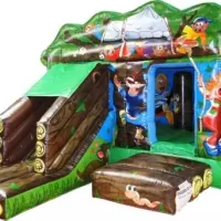 Premium Slide Castle And 5 Didi Cars