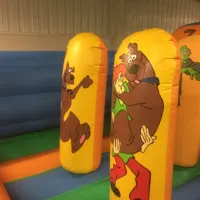 Scooby Doo Obstacle Course With Slide