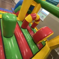 Low Roof Multicoloured Activity Castle