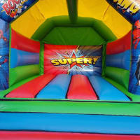 Superhero Bouncy Castle