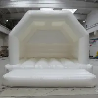 White Wedding Bouncy Castle