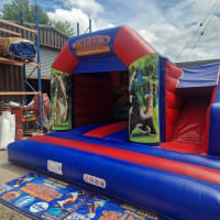 15ft X 15ft Jungle Themed Bouncy Castle