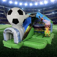 Football 3d Bouncy Castle