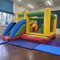 Low Roof Multicoloured Activity Castle