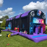 42ft X 12ft Disco Theme Obstacle Course