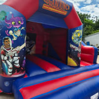 15ft X 15ft Space Themed Bouncy Castle