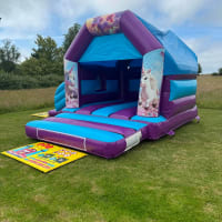 The Magical Unicorn Purple And Blue Bounce And Slide