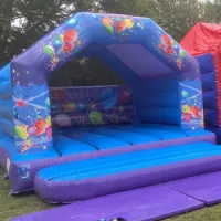 15x12ft Blue Party A Frame Bouncy Castle