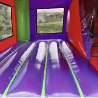 Mickey And Minnie Themed Combi Castle