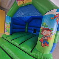 Green Princess Bouncy Castle