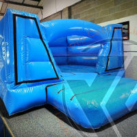 12ft X 14ft Blue V Front Arch Bouncer