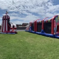 18ft X 19ft Helter Skelter Inflatable Slide