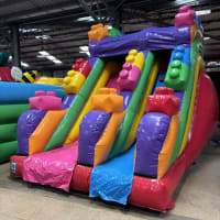 Lego 3d Inflatable Slide