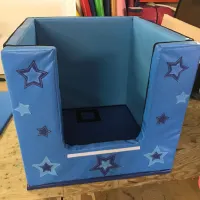 Sensory Cube Stars With Lights And Music