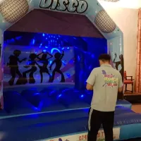 Kids Disco Bouncy Castle