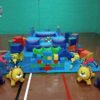 Gold Soft Play Party In Bourne Sports Hall