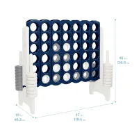 Giant Connect 4 Hire Garden Game