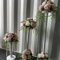 Pink And White Flower Hire
