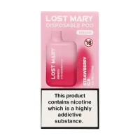 Lost Mary Strawberry Ice Bm600 Disposable Pods