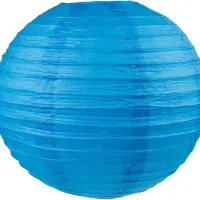 12 Inch Paper Lanterns - Pack Of 12 In One Colour