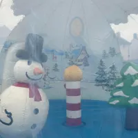 Inflatable Snow Globe