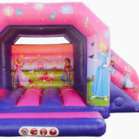 14ft X 16ft Princess Bounce And Slide