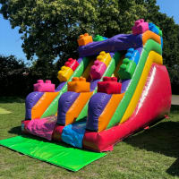 Lego 3d Inflatable Slide