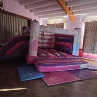 Princess Combi Bouncy Castle 17x15ft