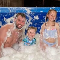 5pm - 11pm Time Slot Foam Party 16ft X 16ft
