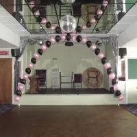 Helium Filled Balloon Arch