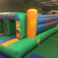 Scooby Doo Obstacle Course With Slide